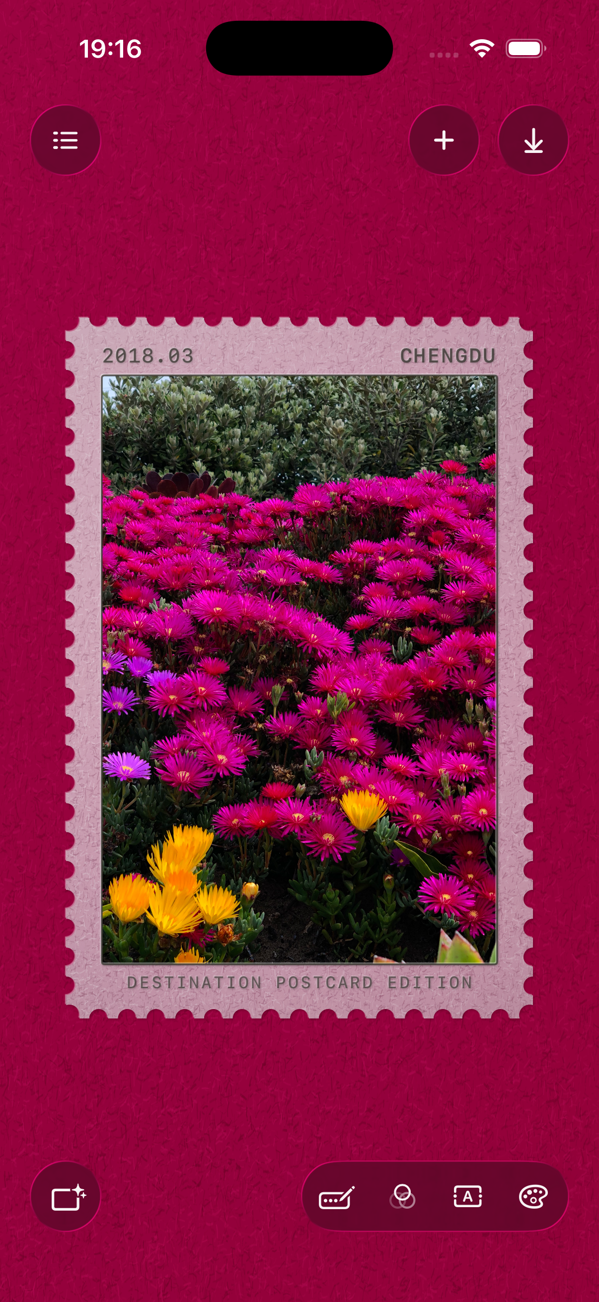ArtPhotos layout and export options